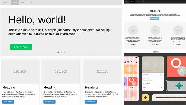 3774+ Bootstrap Wireframe Tool Best Free Resource