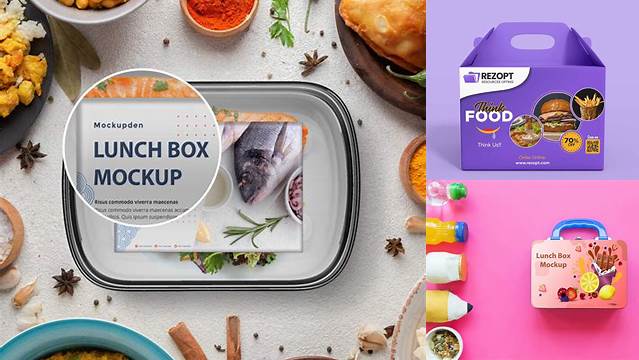 3786+ Lunch Box Mockup Psd Free Download Include TIFF