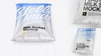 3789+ Milk Sachet Mockup Versatile Photoshop File