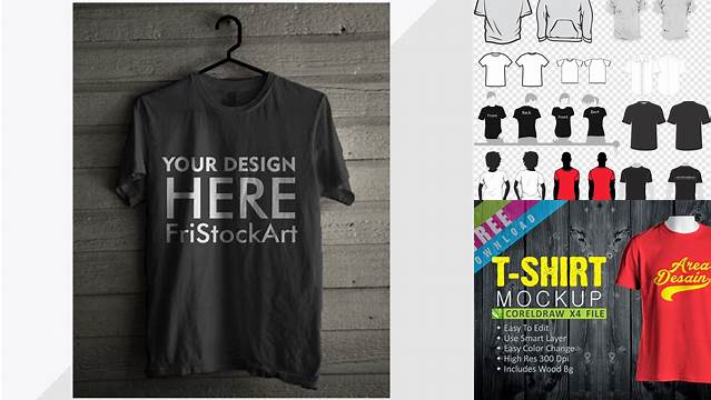 3791+ Download Mockup Kaos Cdr X5 High-Quality PSD