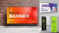 3792+ Mockup Banner Web PSD Download