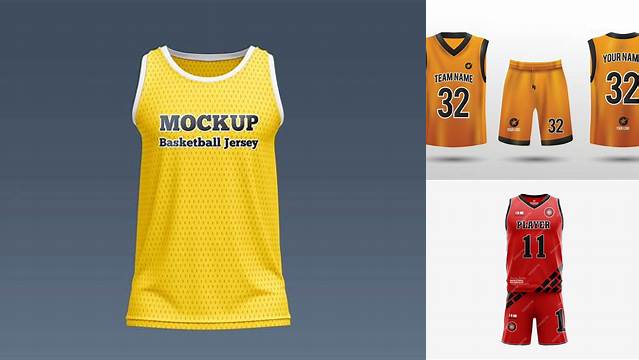 3797+ Basketball Jersey Mockup Free Download Free PSD