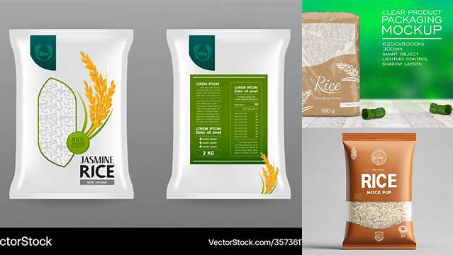 3800+ Rice Packaging Mockup Best for Showcase