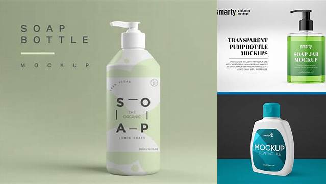 3800+ Soap Bottle Mockup Customizable Design Files