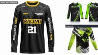 3802+ Motocross Jersey Mockup Free PSD Mockup Resource