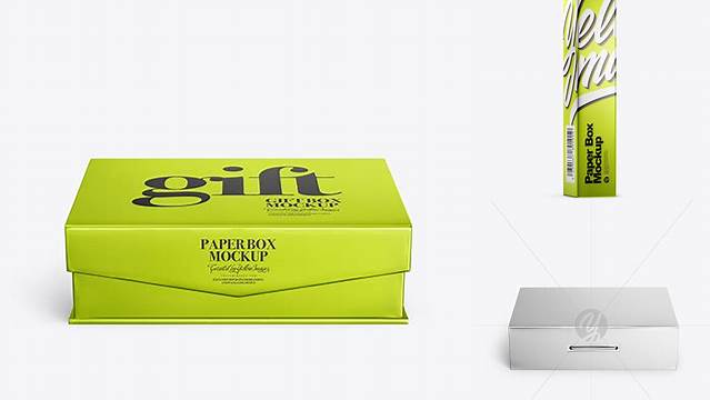 3808+ Metallized Paper Box Elegant High-Resolution Design File