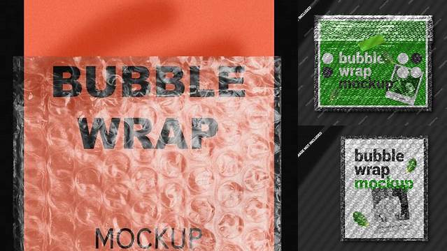 3813+ Bubble Wrap Mockup Best for Showcase