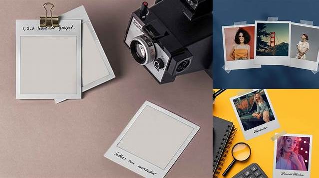 3829+ Free Polaroid Mockup PSD Free Download