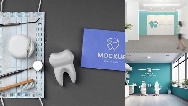 383+ Dental Clinic Mockup Elegant Photoshop Mockup