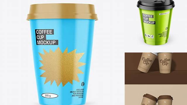 383+ Glossy Coffee Cup Premium Freebie for Designers