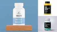 384+ Supplement Bottle Mockup Generator Editable Mockup PSD