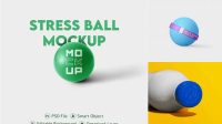 3840+ Stress Ball Mockup Psd High Resolution