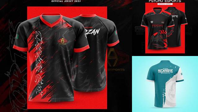 3842+ Esports Shirt Mockup Professional Graphic PSD Download