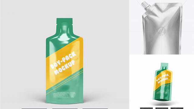 3846+ Doy-Pack With Side Cap Spout Download Premium PSD Resource