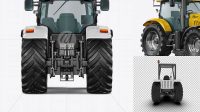 3846+ Tractor Mockup Smart PNG Image