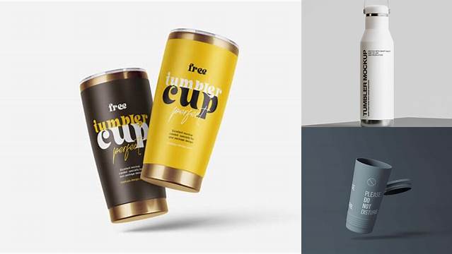 385+ Free Tumbler Mockup Psd Free Graphic Mockup PSD