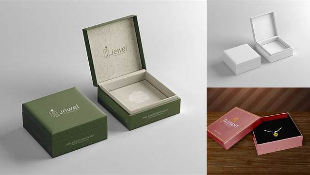 3858+ Jewelry Box Mockup Free Smart PNG Image