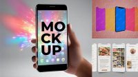 3858+ Mobile Screen Mockup Modern PSD Templates