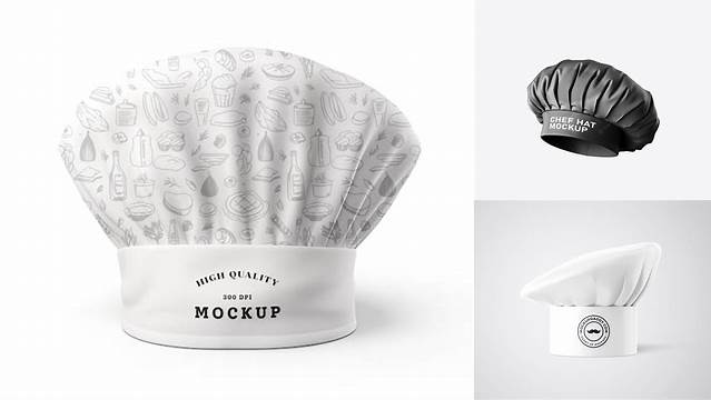 3861+ Chef Hat Mockup Free Easy Editable