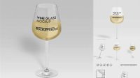 3867+ Free Wine Glass Mockup High-End PSD Download