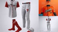 3868+ Baseball Uniform Mockup Free Smart Object Free Photoshop File