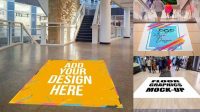 3871+ Floor Graphics Mockup Best for Showcase