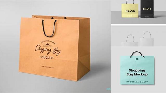 3873+ Square Bag Mockup Download Free