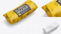 3874+ Burrito Wrapper PSD Mockup Halfside View Versatile and Elegant PSD File