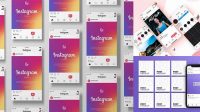 3885+ Mockup Feed Instagram PSD Free Download