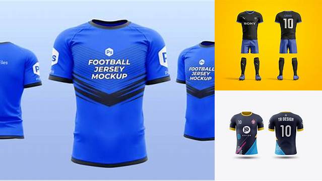 3886+ Mockup Jersey Football Cdr Download PSD Now