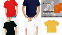 3890+ Kaos Anak Mockup Digital Download