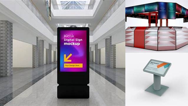 3899+ Kiosk Mockup Free Photoshop Resource Free