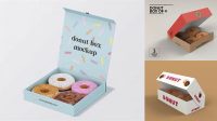 3901+ Donut Box Mockup For Free Download