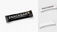 3901+ Matte Snack Bar PSD Mockup Top View Elegant and Stylish Free PSD