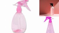 3911+ Clear Spray Bottle with Pink Liquid & Transparent ?ap PSD Mockup Professional Photoshop Design Freebie