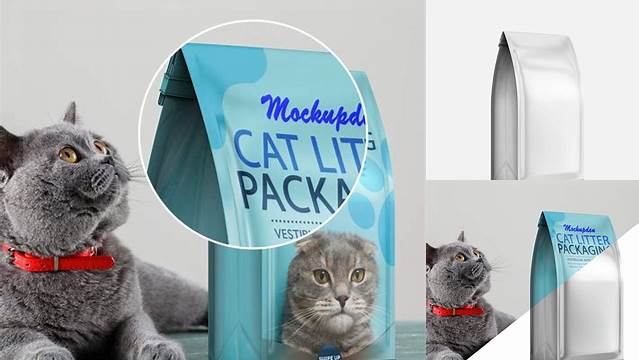 3912+ Cat Litter Mockup Exclusive Free Photoshop Mockup