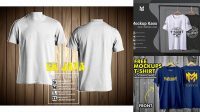 3917+ Mockup Kaos Depan Belakang Cdr Hight Resolution