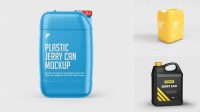 3917+ Plastic Jerry Can Mockup Smart Layer PSD