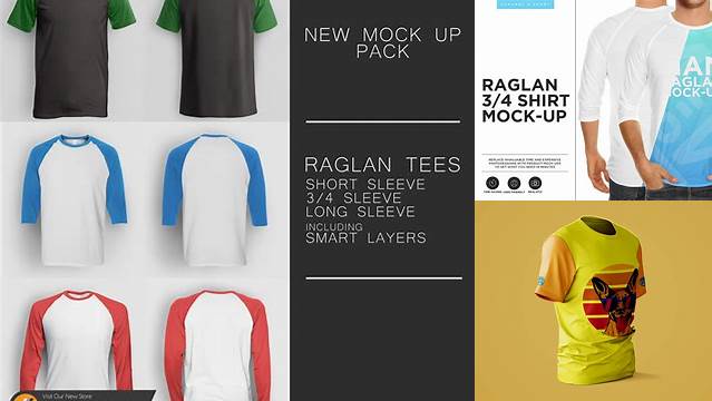 3921+ Mockup Raglan Creative PSD Resources