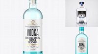 3921+ Vintage Vodka Bottle PSD Mockup Versatile and Modern PSD Mockup