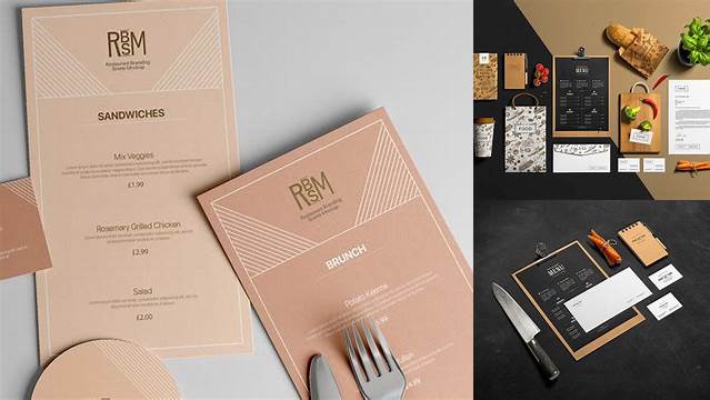 3922+ Restaurant Branding Mockup Psd Editable Photoshop File