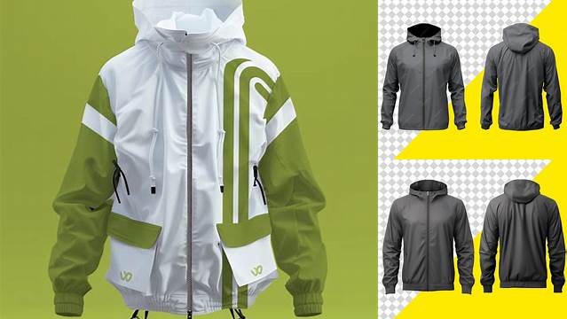 3929+ Windbreaker Mockup Psd Creative PSD Resources