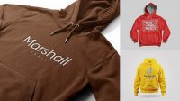 3934+ Embroidered Hoodie Mockup Free Photoshop Freebie