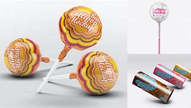 3935+ Lollipop Mockup Free Elegant Free Template