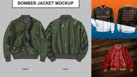 3939+ Free Bomber Jacket Mockup Digital Download