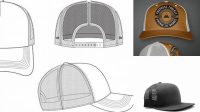 394+ Trucker Hat Template Psd For Free Download