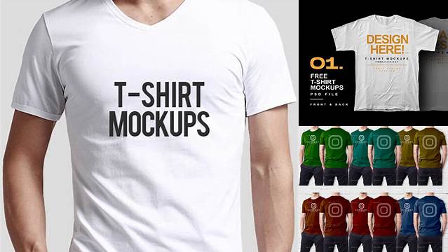 3940+ T Shirt Mockup Online Premium Free Graphic Resource