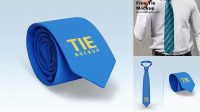 3961+ Tie Mockup Psd Free Download Creative High-Resolution PSD Freebie