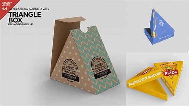 3962+ Triangle Packaging Mockup Best Free Mockup PSD