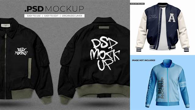 3969+ Bomber Jacket Mockup Psd Premium Quality Freebie